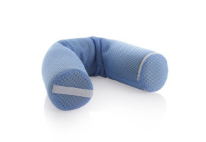 Kyara Twist cuscino multiuso in poliuretano espanso con anima flessibile colore blu