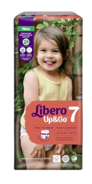 Libero - Pannolini Bebè Up&Go 7 (16-26 kg)