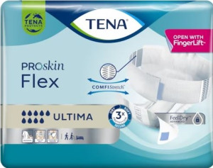 Tena Pannolino traspirante con cintura di fissaggio  Flex Ultima