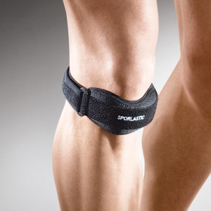 Tielle Camp Cinturino Sottorotuleo Kasseler con Pressore in Silicone Rimovibile