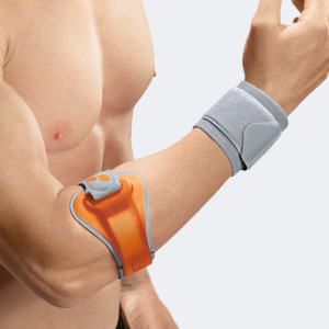 Sporlastic Bracciale Epicondilite con Pressore Silicone Regolabile