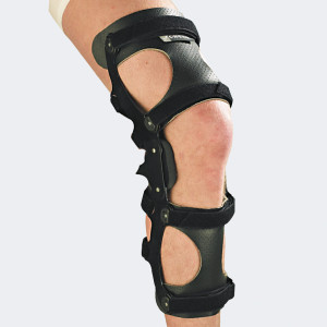 Tielle Camp Ortesi Dinamica Ginocchio Controllo Iperestensione - Leggera, 45 cm