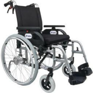 Mobilex A/S Mobilex - Carrozzina Dolphin Leggera con Freno a Tamburo