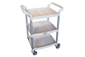 Chinesport Carrello portaoggetti a 3 Ripiani