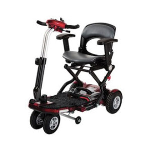 Wimed Scooter Pieghevole S19 Deluxe - 4 Ruote - Regolabile e Compatto