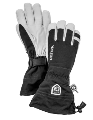 Hestra Heli Ski Dames Handschoen Wintersport (Maat - 6, Kleur - Black/Offwhite)