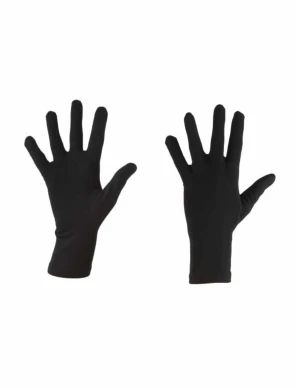 Icebreaker U 200 Oasis Glove Liners (Maat - M, Kleur - BLACK)