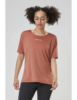 Picture Kiersi SS Tech Tee (Maat - L, Kleur - Cedar wood)