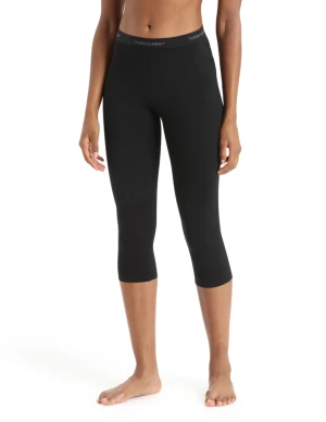Icebreaker 200 Oasis 3/4 Legging (Maat - L, Kleur - BLACK)