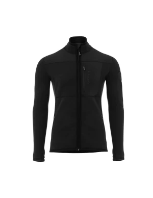 Aclima FleeceWool Jacket M's (Maat - M, Kleur - Jet Black)