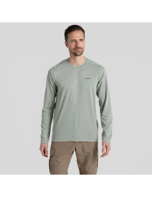Craghoppers Nosilife Abel LS T-Shirt Heren (Maat - XXL, Kleur - Lichen Green)