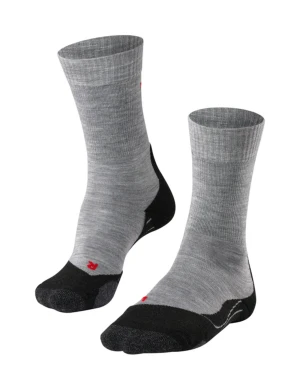 Falke TK2 Explore Dames Wandelsokken (Maat - 41-42, Kleur - Light Grey)