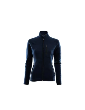 Aclima FleeceWool Jacket Women¨s (Maat - S, Kleur - Navy Blazer)