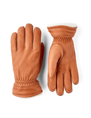 Hestra Buvika Hertenleren Handschoenen (Maat - 6, Kleur - Cork)