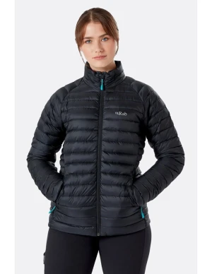 Rab Microlight Down Jacket Women's (Maat - 10, Kleur - BLACK)