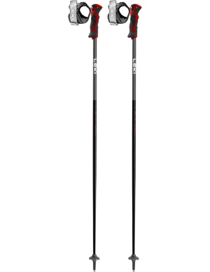 Leki Airfoil 3D Skistokken (Maat - 1200, Kleur - Blck-dk-antrct-brght-rd)
