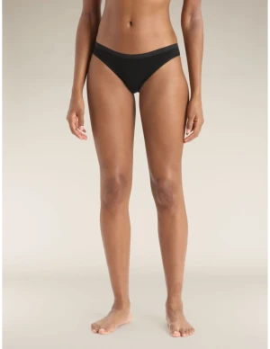 Icebreaker Siren Bikini Dames Ondergoed (Maat - S, Kleur - BLACK)