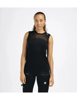 Aclima LightWool 140 Sports Singlet Dames (Maat - M, Kleur - Jet Black)