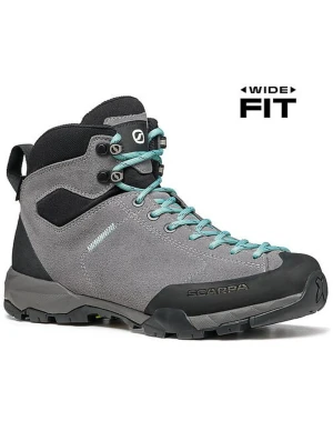 Scarpa Mojito Trail GTX Dames Wide (Maat - 41,5, Kleur - Smoke/jade)