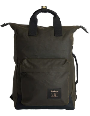 Barbour Field Wax Backpack (Maat - OS, Kleur - Olive/black)