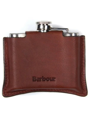 Barbour 4Oz Hinged Hip Flask (Maat - OS, Kleur - Brown)