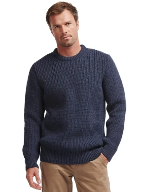 Barbour New Tyne Crew Neck Sweater (Maat - XL, Kleur - Denim)