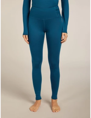 Icebreaker 260 Tech HRise Leggng Dames (Maat - L, Kleur - Atlantis)