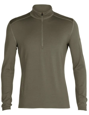 Icebreaker Merino 260 Tech LS Half Zip Heren (Maat - XL, Kleur - Loden)