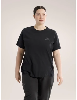 Arc'teryx Kragg SL Cotton Emblem Crew SS W (Maat - L, Kleur - BLACK)