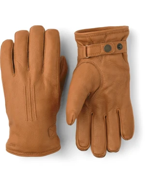 Hestra Deerskin Lambskin Gloves Heren (Maat - 9, Kleur - Cork)