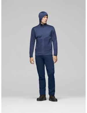Norrøna Norrona Falketind Warm2 Stretch Hood Heren (Maat - XL, Kleur - Indigo Night)