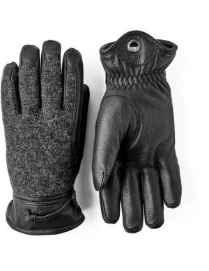 Hestra Daniel Handschoen Heren (Maat - 8, Kleur - Charcoal/Black)