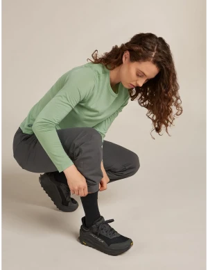 Icebreaker Marino Hike+ Liner Crew Sokken Dames (Maat - S, Kleur - BLACK)