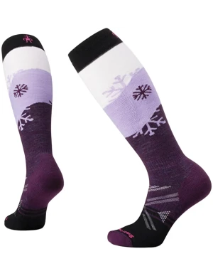 Smartwool SKI Full Cushion OTC Skisokken Dames (Maat - S, Kleur - Purple Iris)