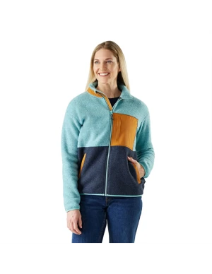 Smartwool 2ND Cut Fleece Jacket Dames (Maat - M, Kleur - Pacific Blue)