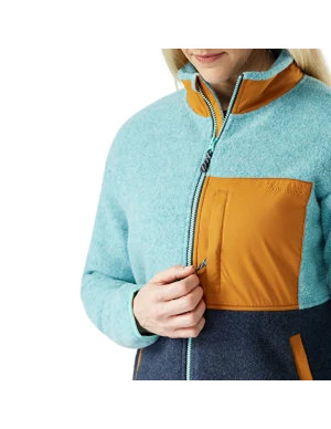 Smartwool 2ND Cut Fleece Jacket Dames (Maat - M, Kleur - Pacific Blue)