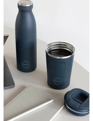 AYA&IDA Aya & Ida CUP2GO Thermobeker (Maat - 380 ml, Kleur - Navy Blue)