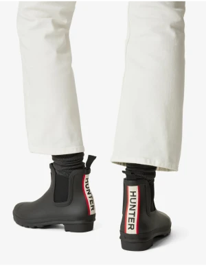 Hunter Original Chelsea Tricolour Boot Dames (Maat - 37, Kleur - BLACK)