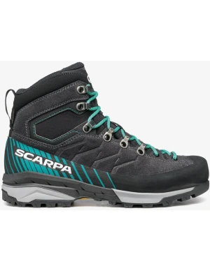 Scarpa Mescalito TRK GTX Bergschoen Dames (Maat - 38,5, Kleur - Dark anthrcte/Trop Green)