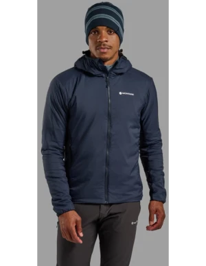 Montane Sirocco Hoodie Insulated Jacket Heren (Maat - L, Kleur - Eclipse Blue)
