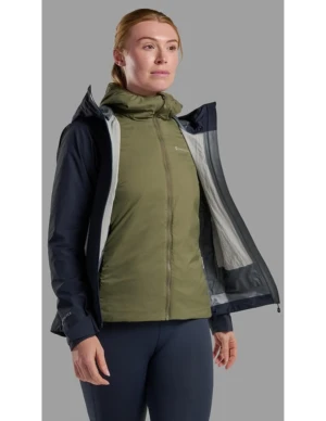 Montane Phase Lite Waterproof Jacket Dames (Maat - L, Kleur - Eclipse Blue)