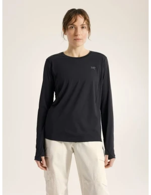 Arc'Teryx Arcteryx Sunna Crew LS Shirt Dames (Maat - M, Kleur - BLACK)