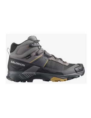 Salomon X Ultra 5 Mid GTX Wandelschoen Heren (Maat - 7,5, Kleur - Dark G/Asphal/Wi)