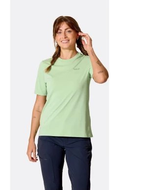 Rab Force Tee Dames (Maat - 14, Kleur - Fig Green)