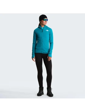 The North Face Bolt Polartec Hoodie Dames (Maat - M, Kleur - Deep Teal)