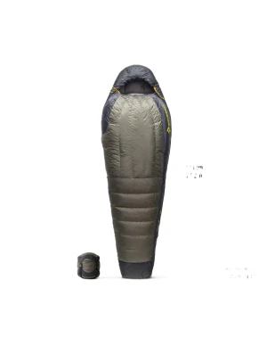 Sea to Summit StS Spark Pro Down Sleeping Bag 1C/30F (Maat - L, Kleur - Grey/Yellow)