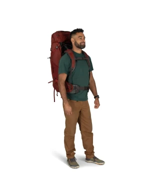 Osprey Aether 55 L/XL Rugzak Heren (Maat - L-XL, Kleur - Deep Acorn Red)