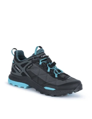 AKU Rocket DFS GTX Wandelschoen Dames (Maat - 6,5, Kleur - Black/Turquoise)
