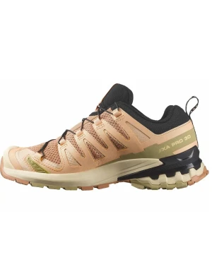 Salomon XA Pro 3D V9 Trailrunning Dames (Maat - 3,5, Kleur - Cork/Peachf/Sponge)