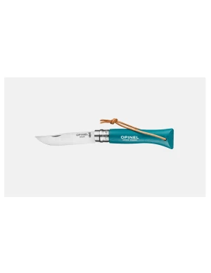 Opinel Zakmes N°06 met Koord (Maat - N°06, Kleur - Turquoise)